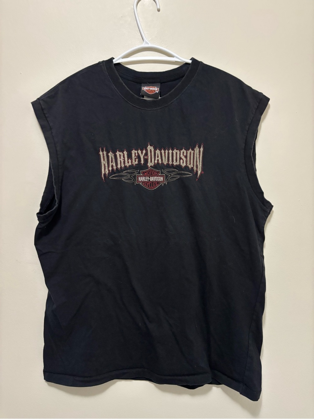Vintage Harley-Davidson Legacy Effingham IL Sleeveless Shirt Size Large